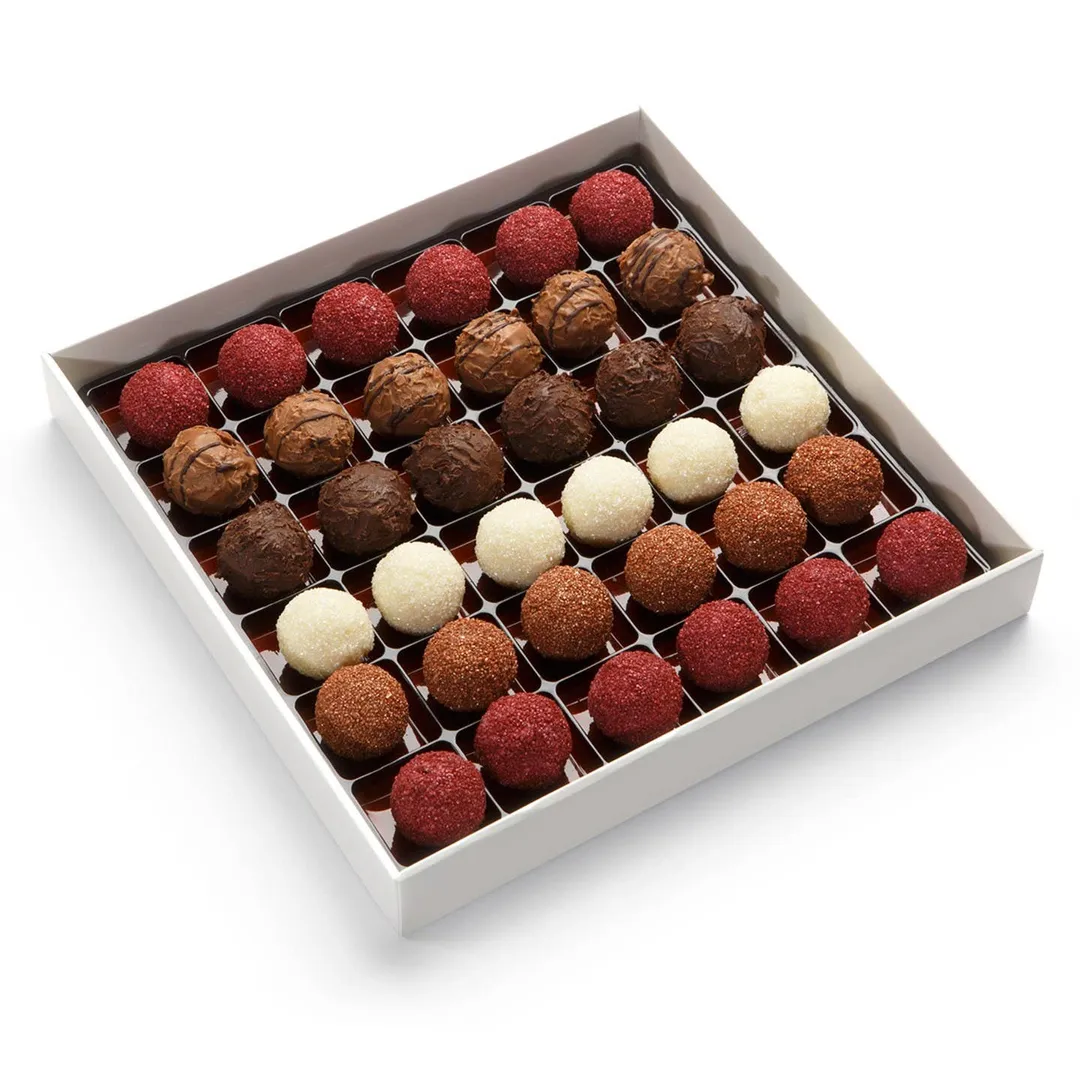  Premium Chocolate Truffles, Luxury Gift Box, Best Gift