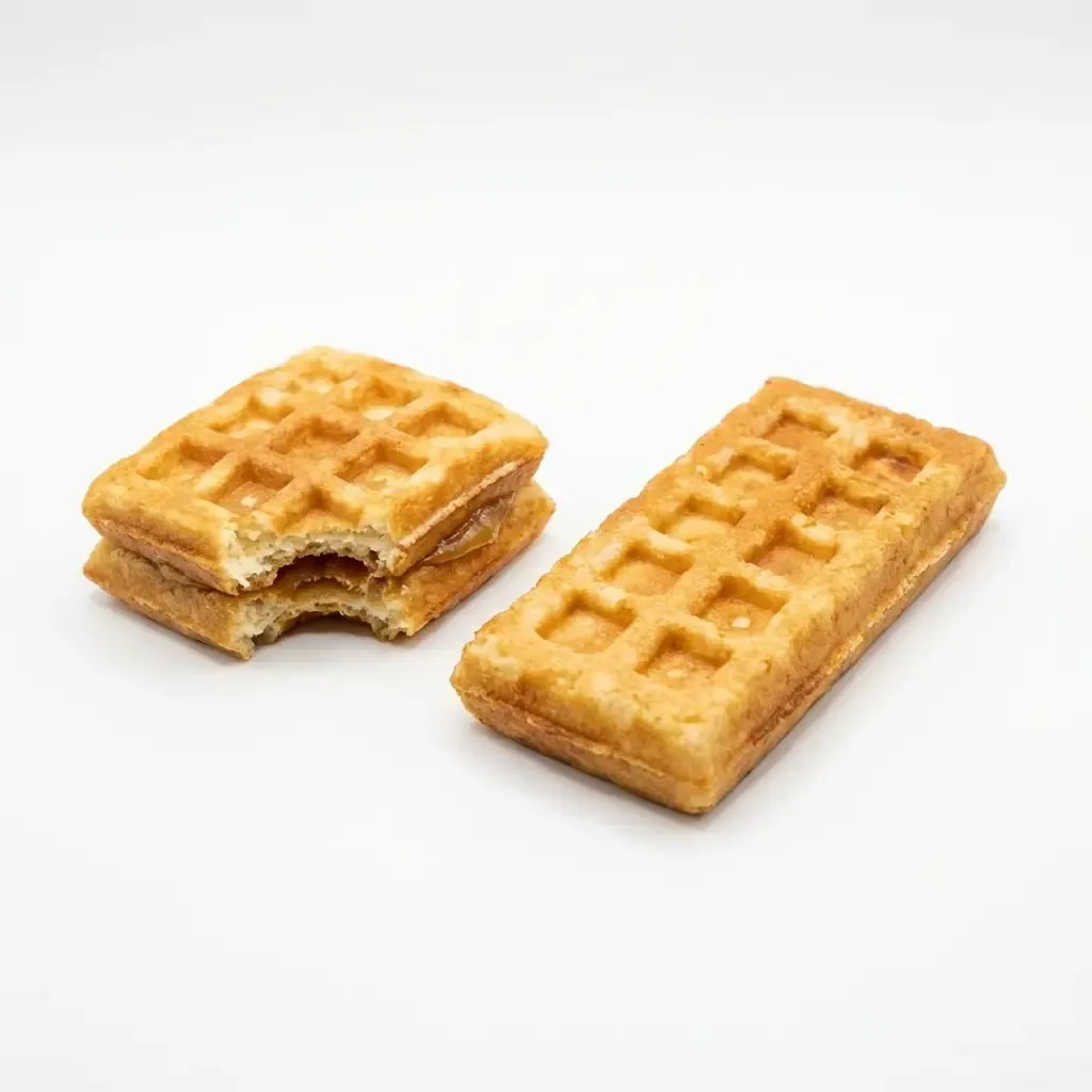 Bite Protein Waffle with Tramisu Flavoured Cream Filling
