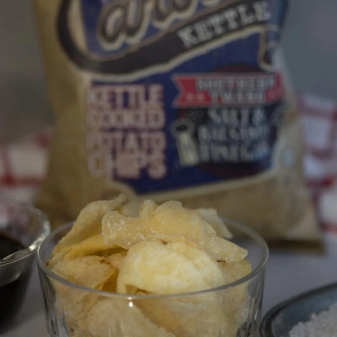 5oz Sea Salt and Balsamic Vinegar Chips (Case of 14 Bags)