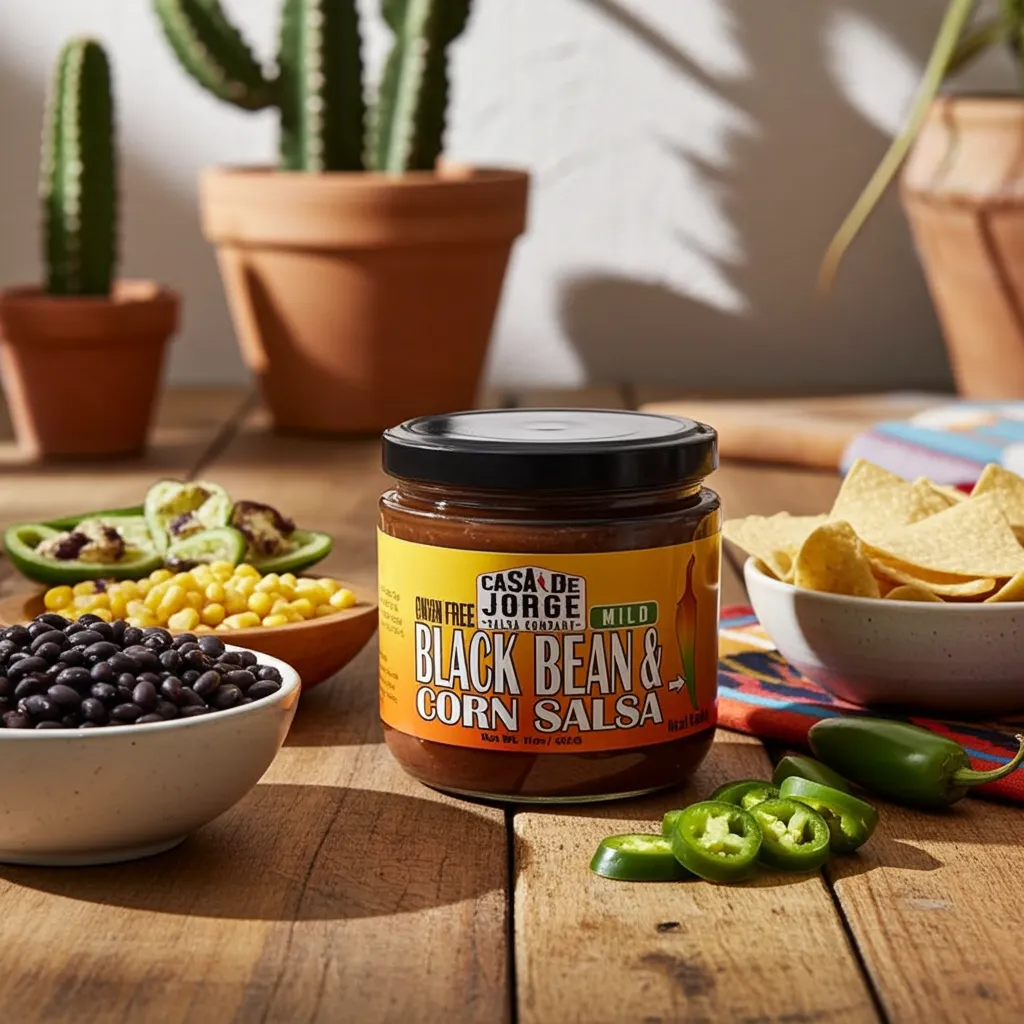 Black Bean & Corn Salsa - Mild