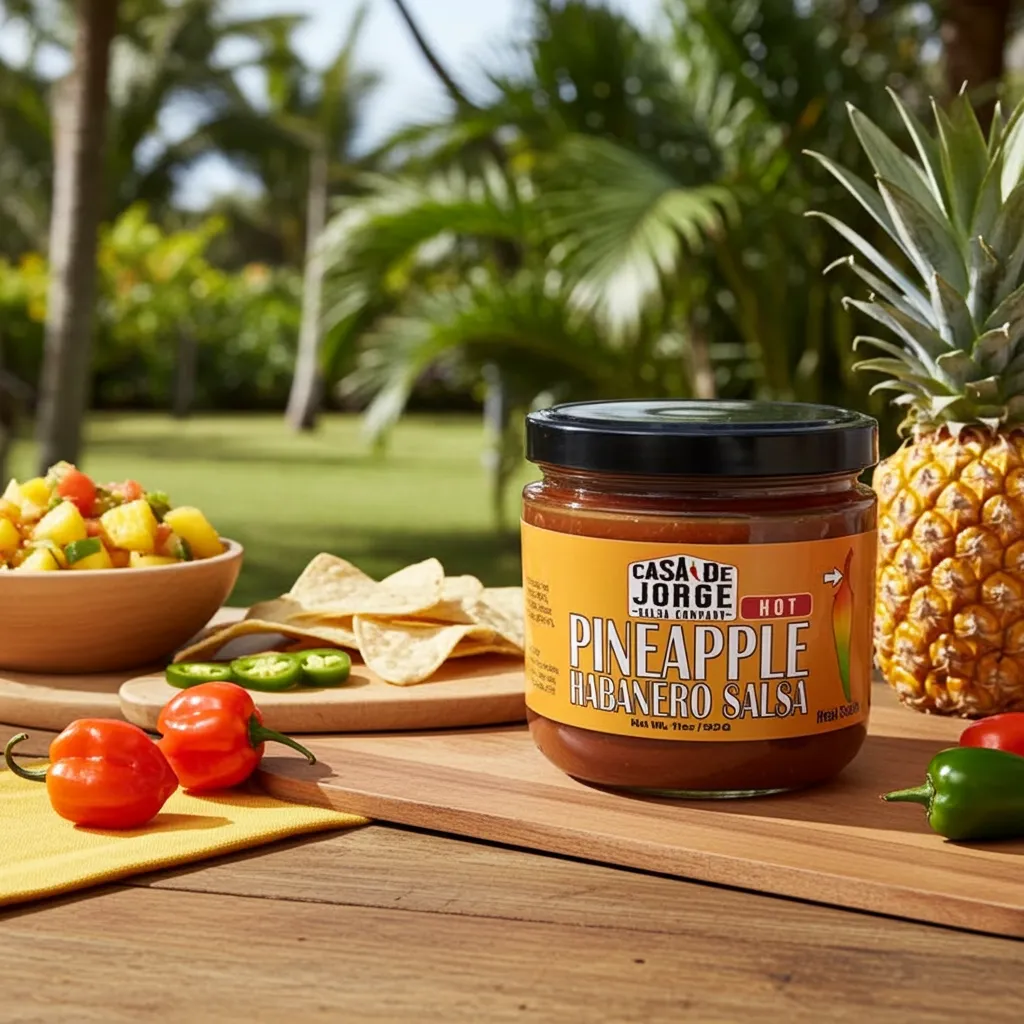 Pineapple Habanero Salsa - Hot