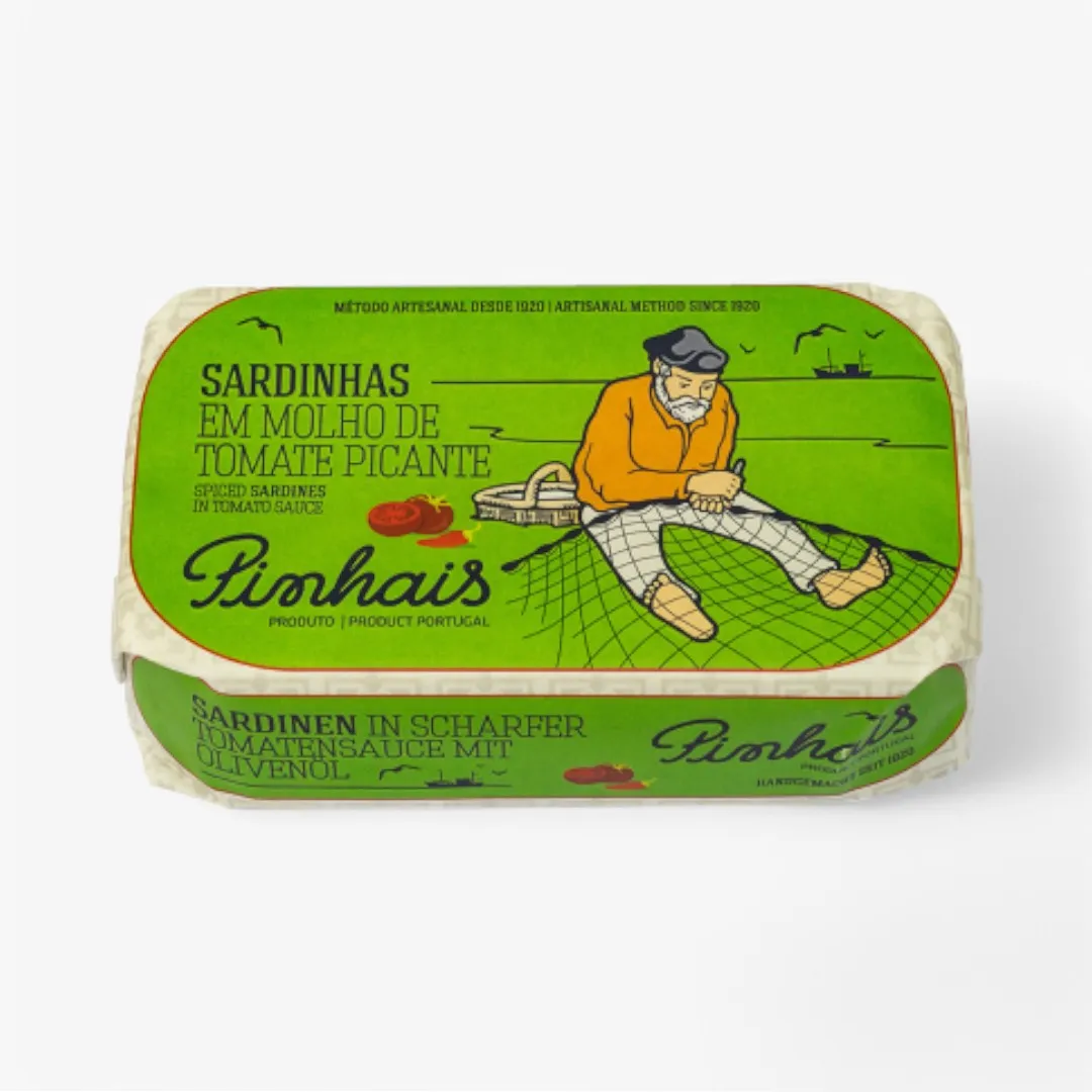 Pinhais Sardines in Spiced Tomato Sauce 4.4oz