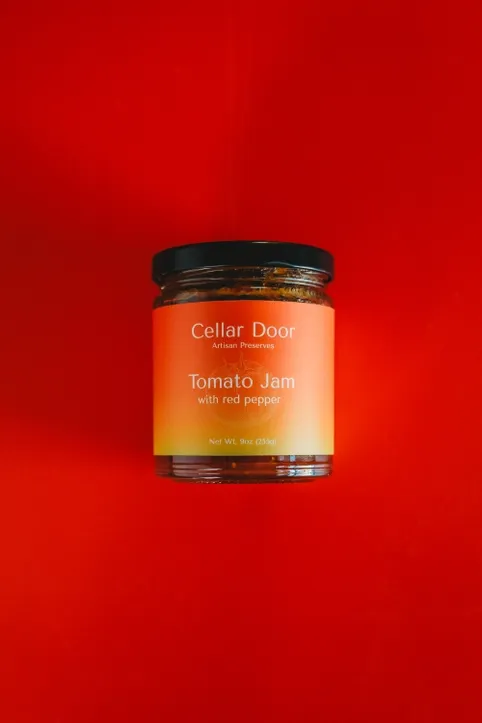 Tomato Jam with Red Pepper