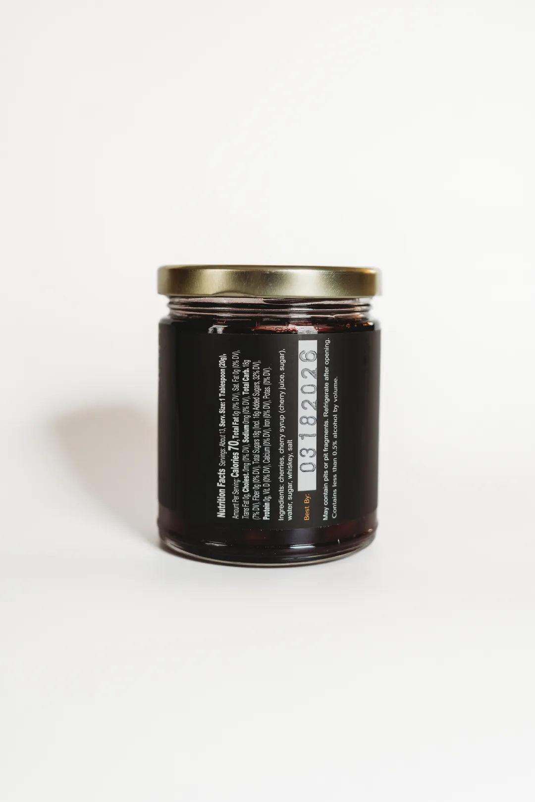 Cocktail Cherries Soaked in Whiskey