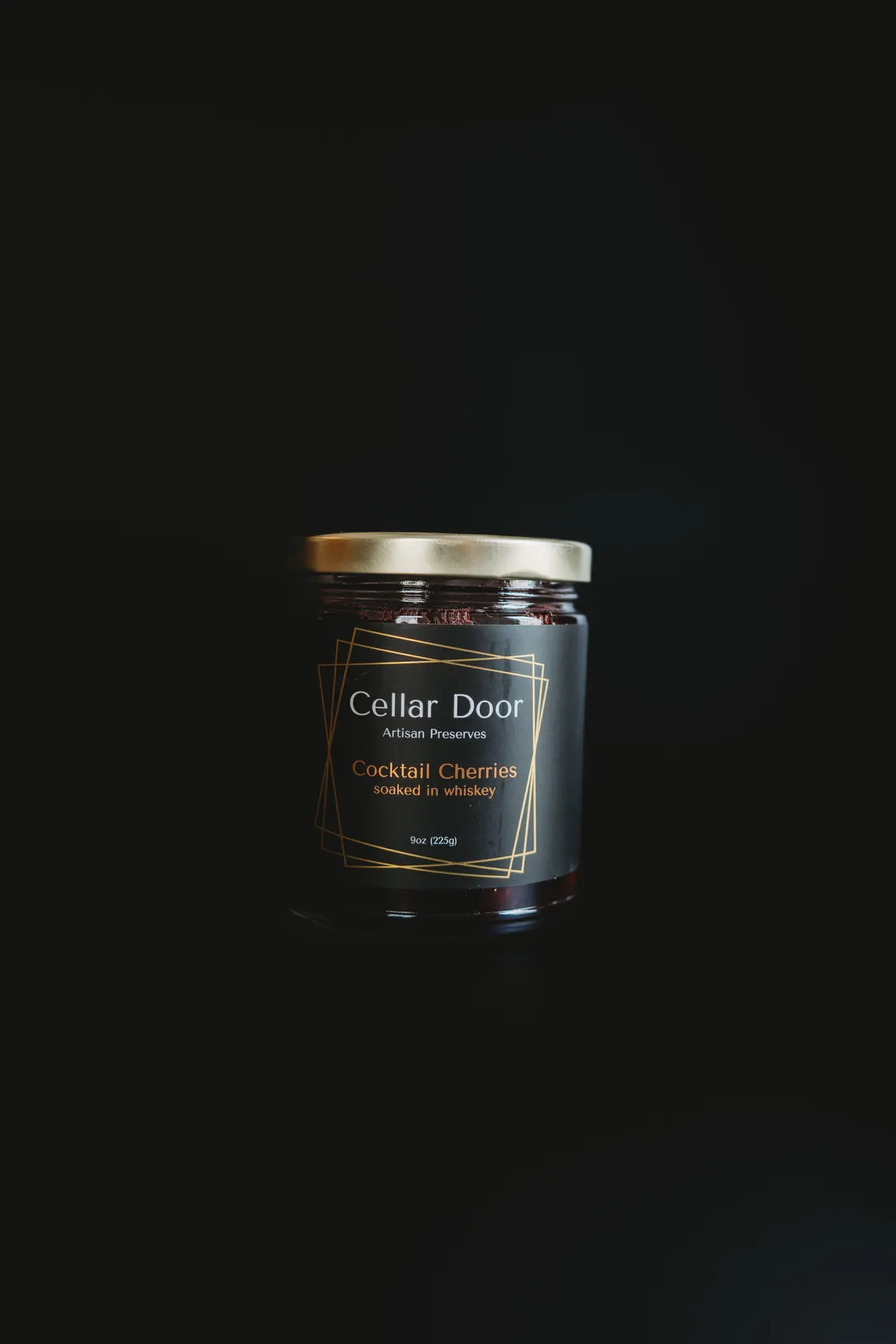 Cocktail Cherries Soaked in Whiskey