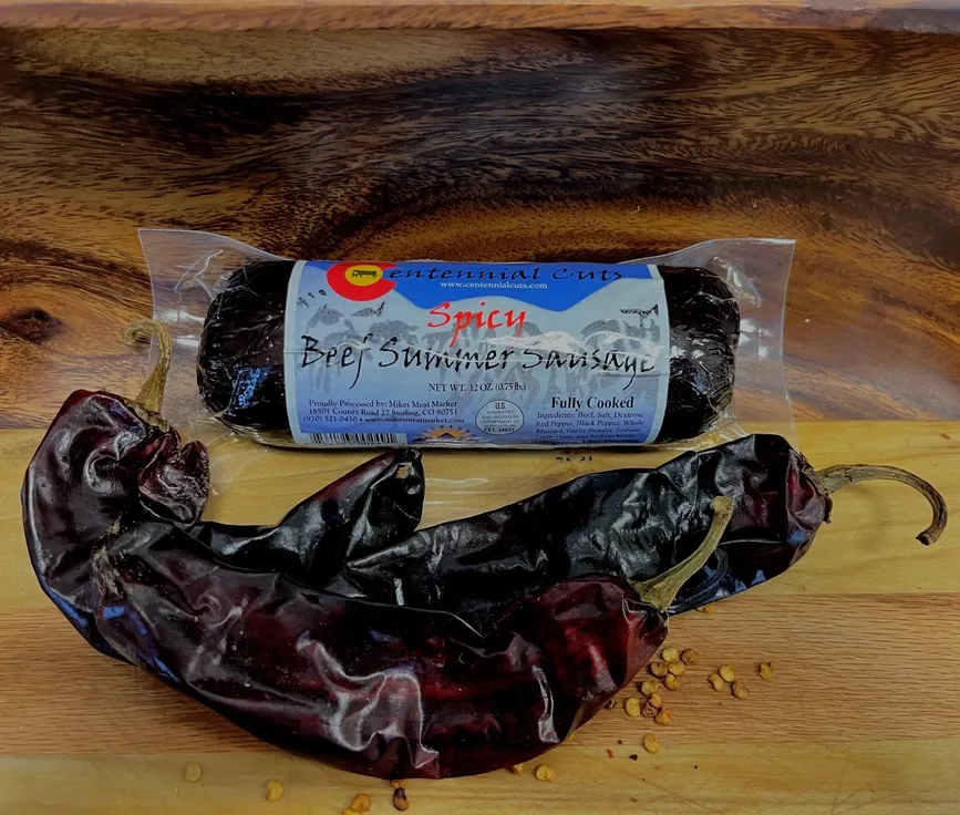 12 oz. Summer Sausage (Jalapeño)