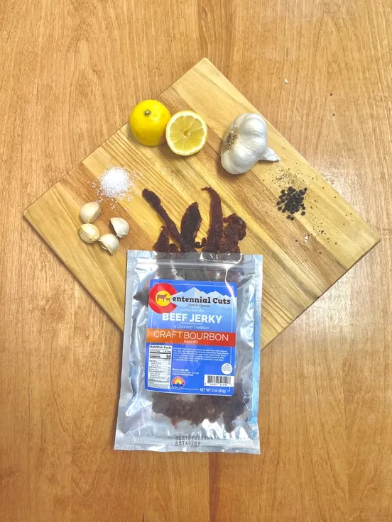 3 oz Craft Bourbon Beef Jerky