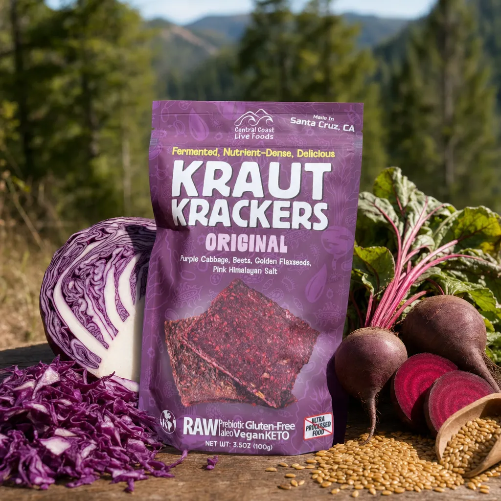 Kraut Krackers | Organic Fermented Crackers
