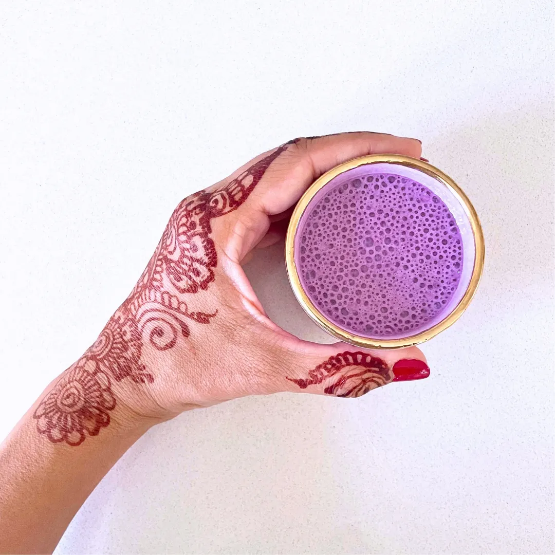 Ayurvedic Rose and Shatavari Functional Latte