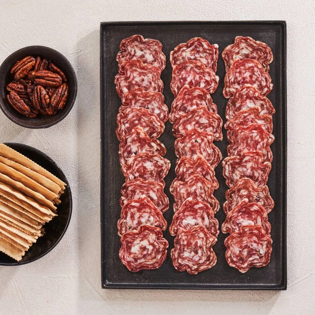 Cerveza Seca - Salami With Belgian Style Quad Ale Pre-Sliced