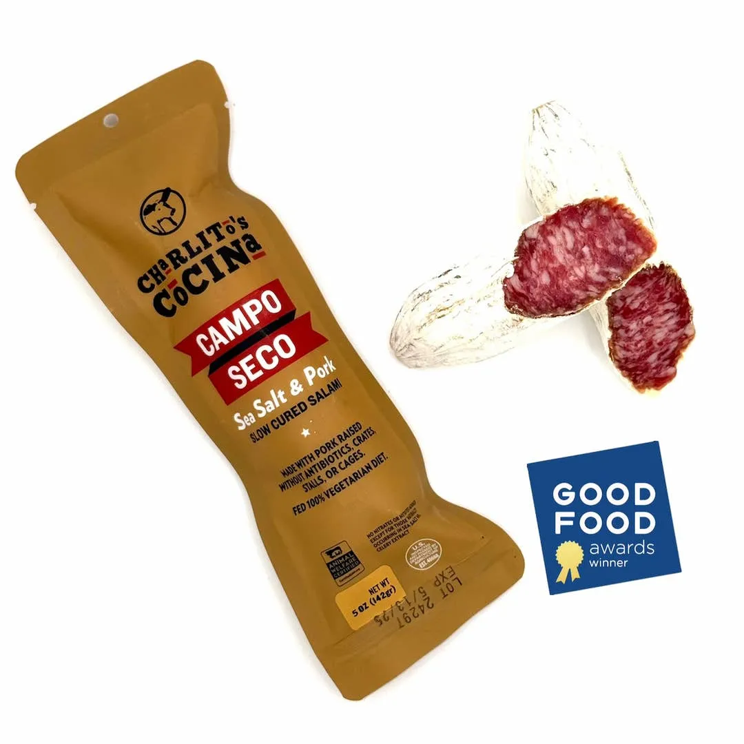 Campo Seco - Slow Cured Sea Salt & Pork Salami