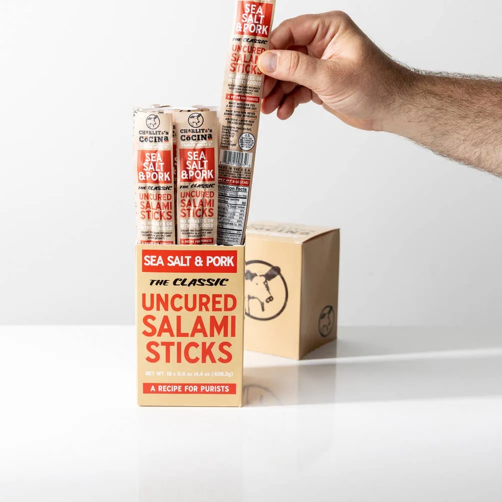 Campo Seco - Sea Salt and Pork Slow Cured Dried Salami Stick