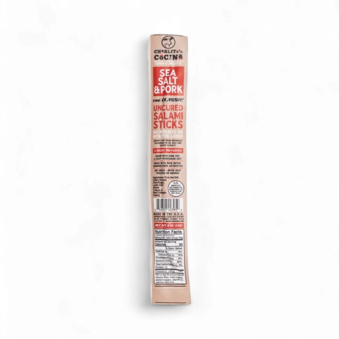 Campo Seco - Sea Salt and Pork Slow Cured Dried Salami Stick