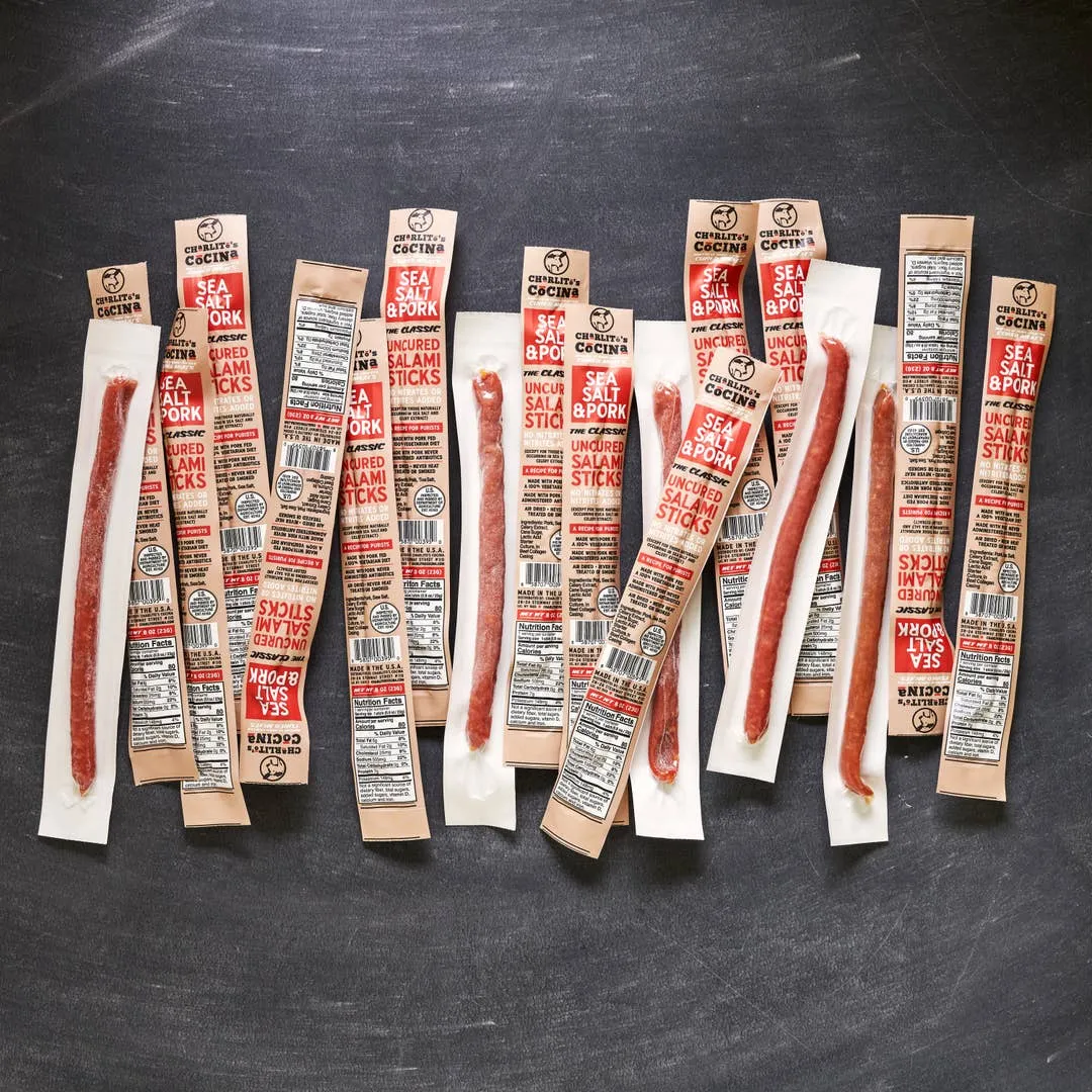 Campo Seco - Sea Salt and Pork Slow Cured Dried Salami Stick