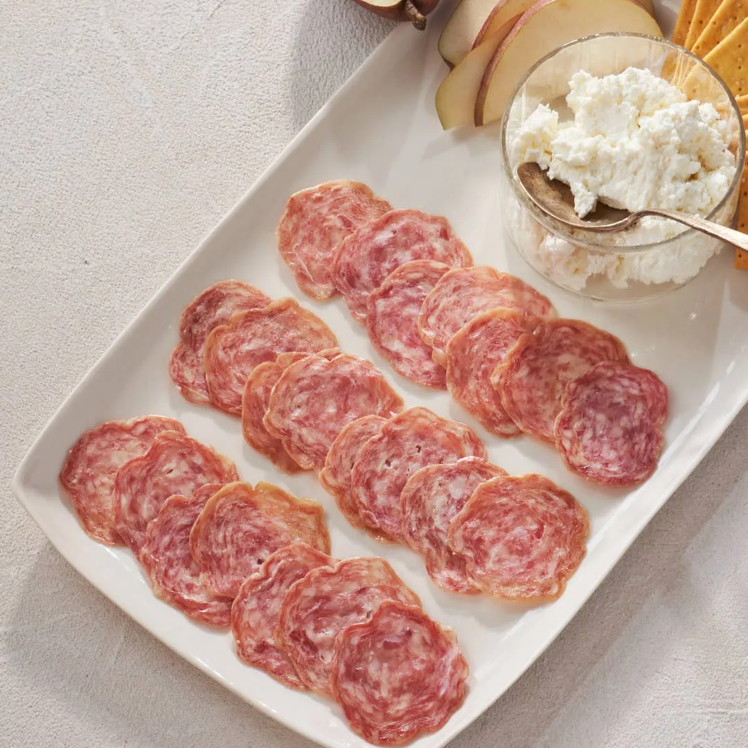 Campo Seco - Slow Cured Sea Salt and Pork Salami  Pre-Sliced