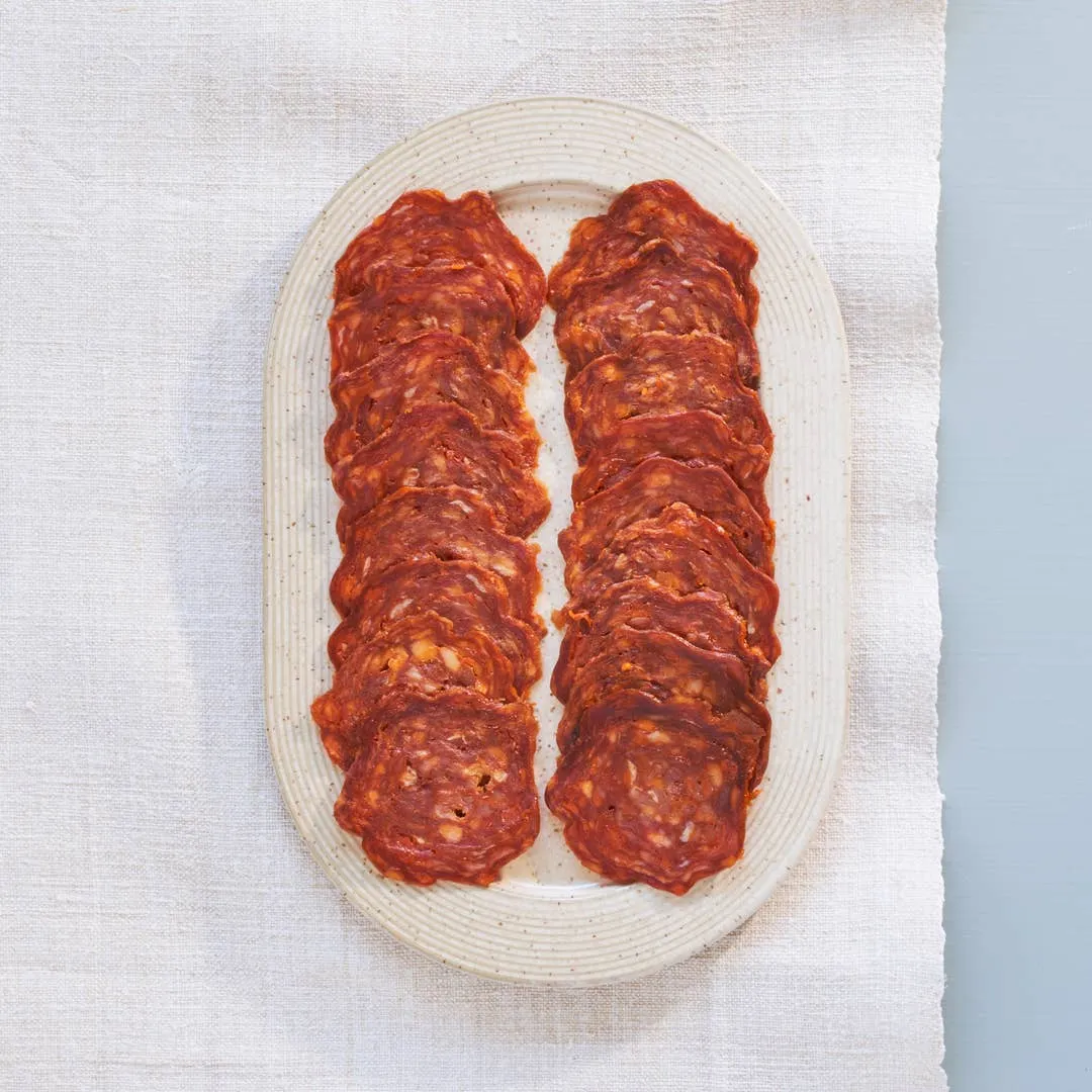 Chorizo Seco - Slow Cured Mild Chorizo Pre-Sliced