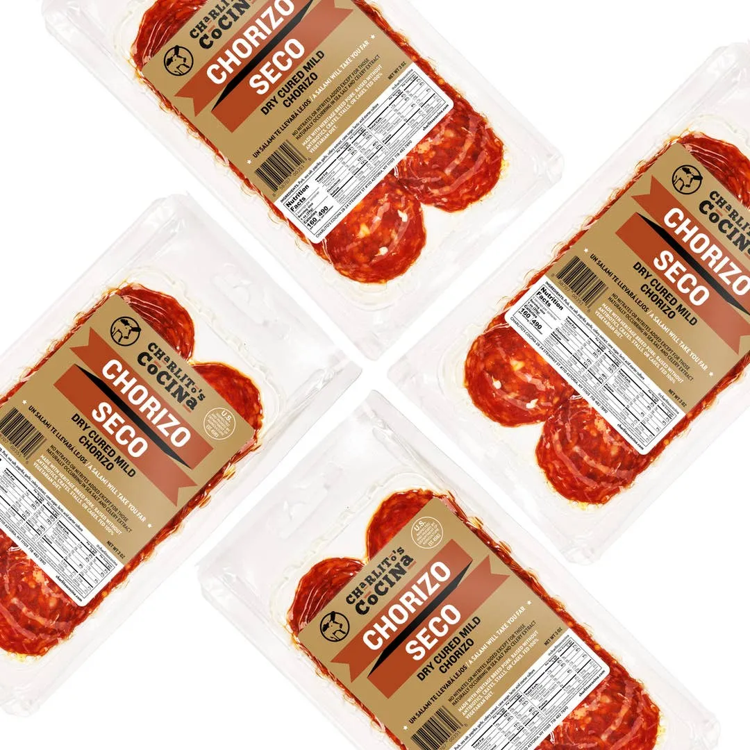Chorizo Seco - Slow Cured Mild Chorizo Pre-Sliced