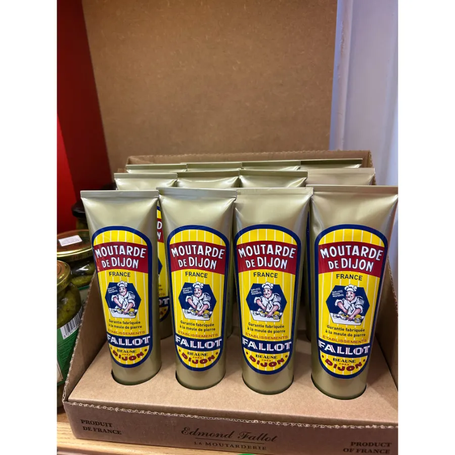 Edmond Fallot - Authentic Dijon Mustard in a 150g Tube (Mustard Tube 5.29oz)