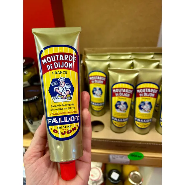 Edmond Fallot - Authentic Dijon Mustard in a 150g Tube (Mustard Tube 5.29oz)