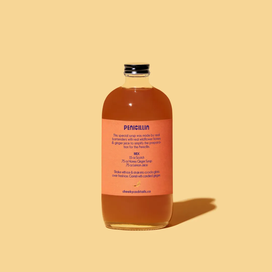 Honey Ginger Syrup 16oz