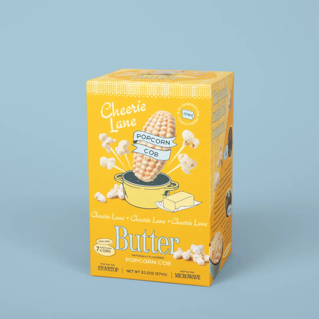 Butter Popcorn Cob