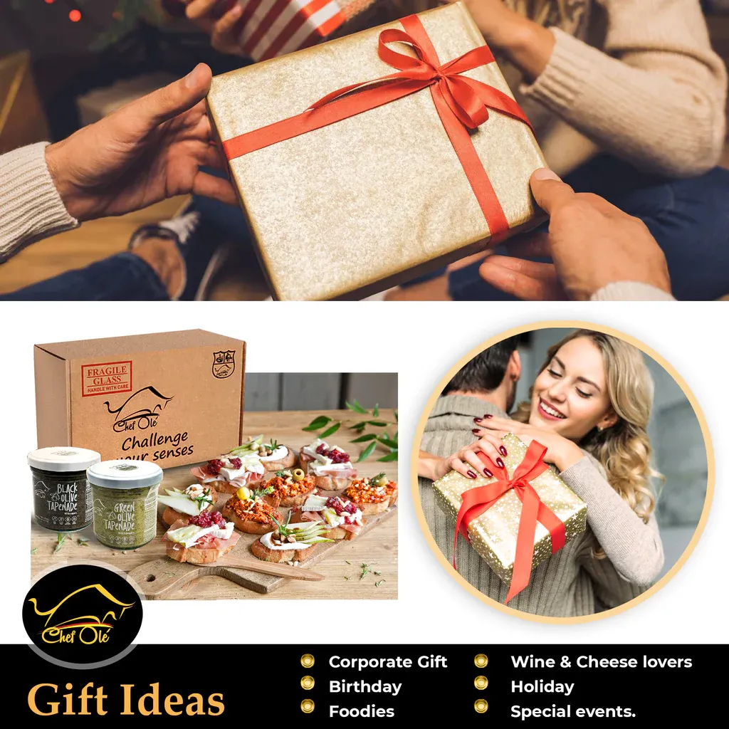 Nadal Chef Ole's Party Set of 5 Healthy Tapenades/Dips