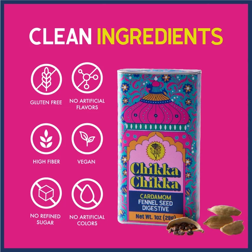Chikka Chikka Cardamom 1oz Digestive Tin