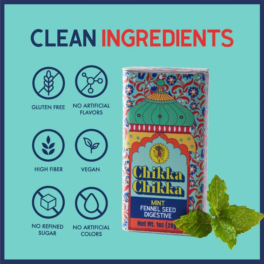 Chikka Chikka Mint 1oz Digestive Tin