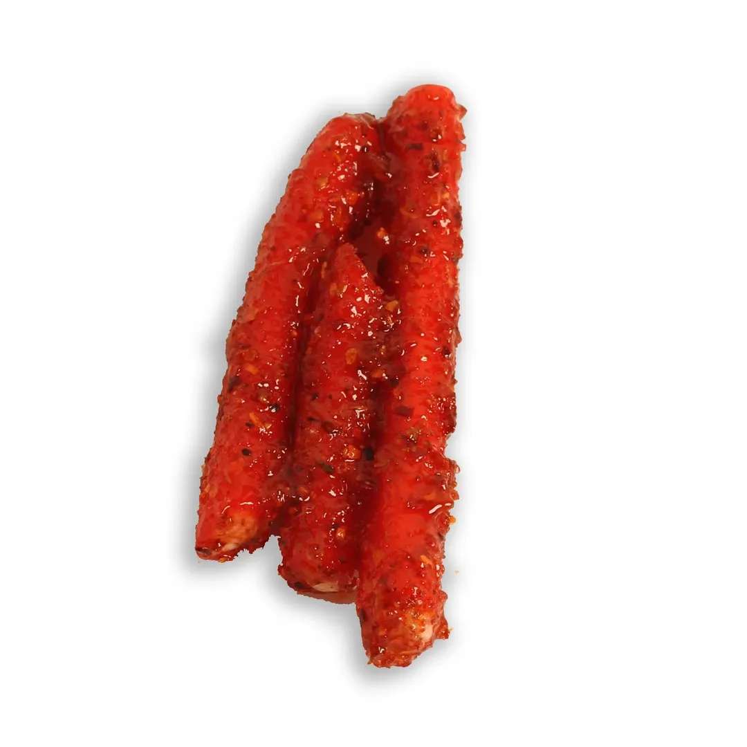 Chilli Bomba Spicy Strawberry Tubes Chili Chamoy Candy 8oz Bag / 12ct