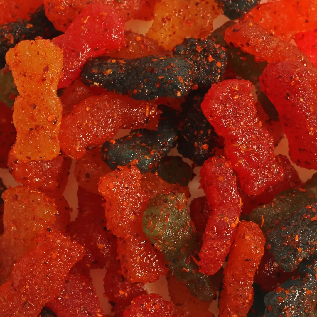 Chilli Bomba Sour Buddies Chili Chamoy Candy 4oz Bag / 12ct