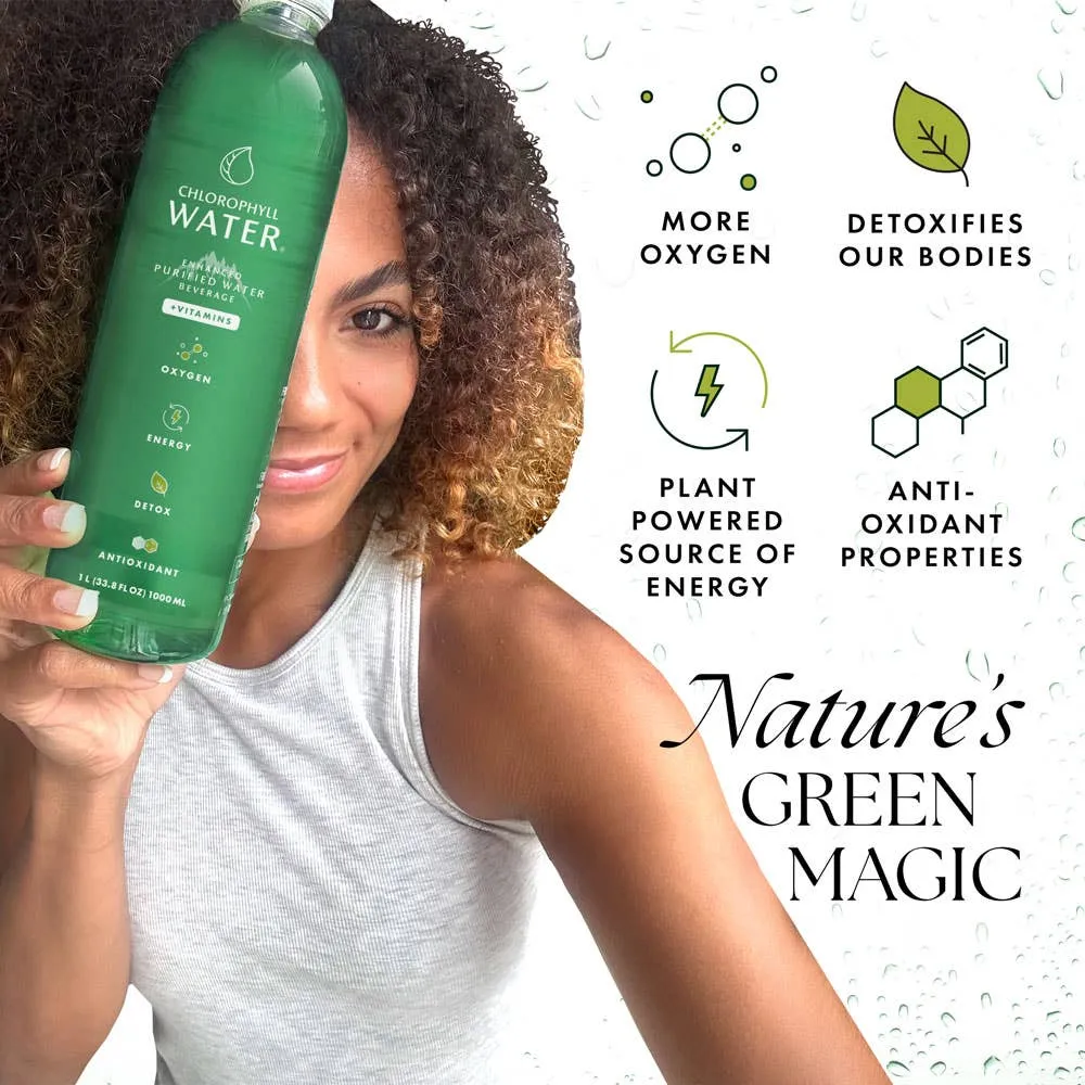 Chlorophyll Water 1 Liter (Made from 100% Recycled Plastic)