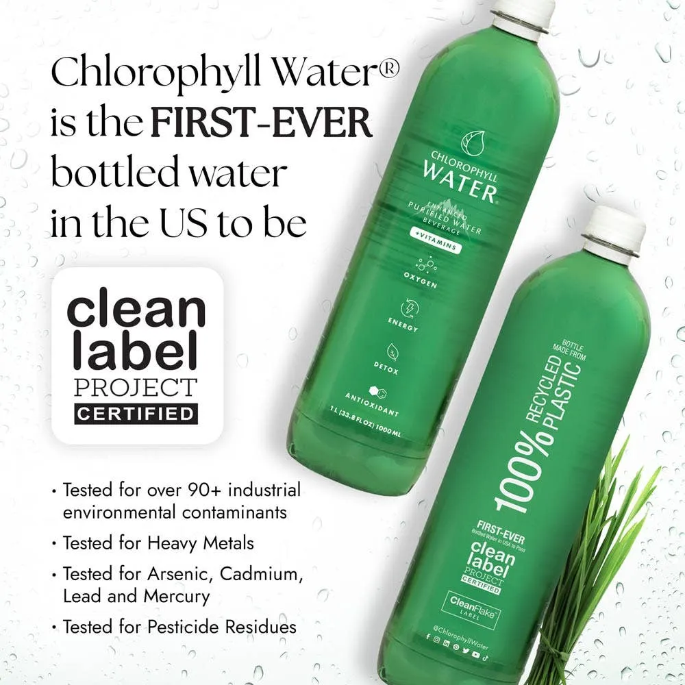 Chlorophyll Water 1 Liter (Made from 100% Recycled Plastic)