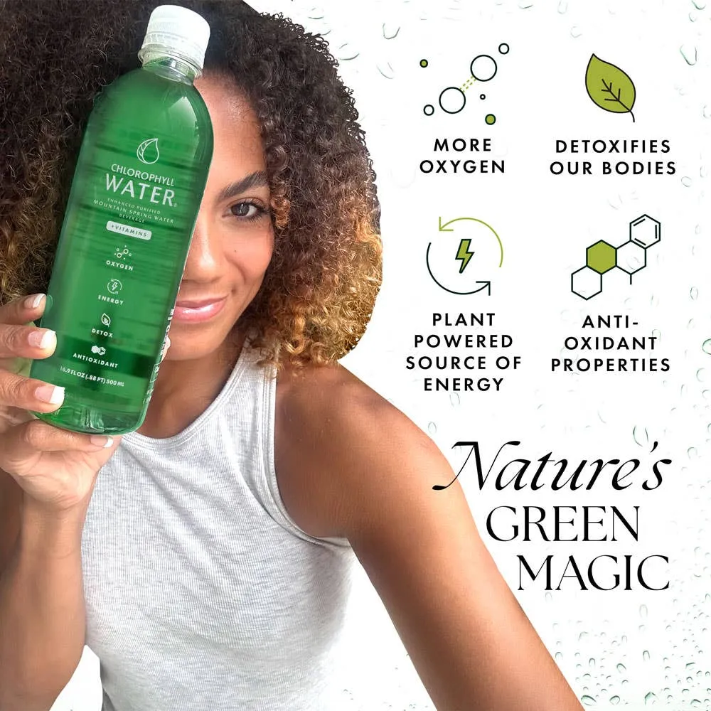 Chlorophyll Water (Ultra-Purified w/ Essential Vitamins)