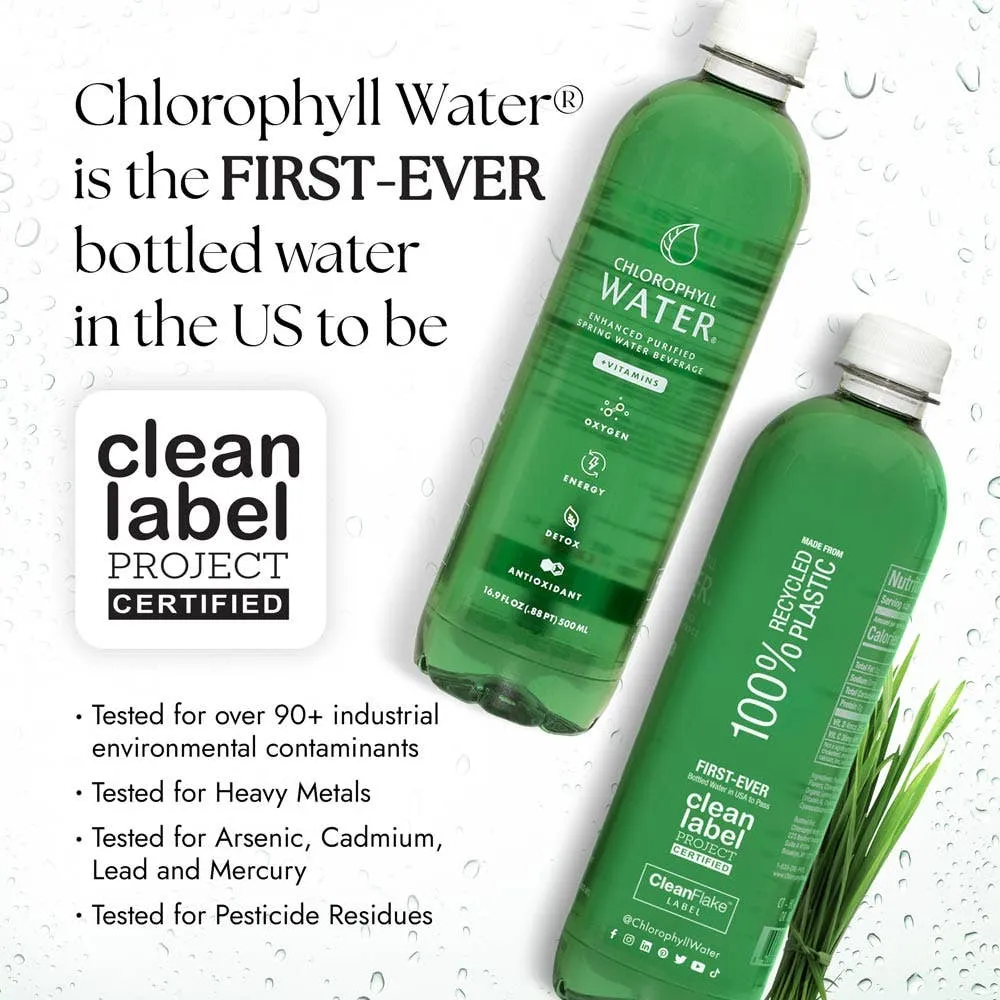 Chlorophyll Water (Ultra-Purified w/ Essential Vitamins)