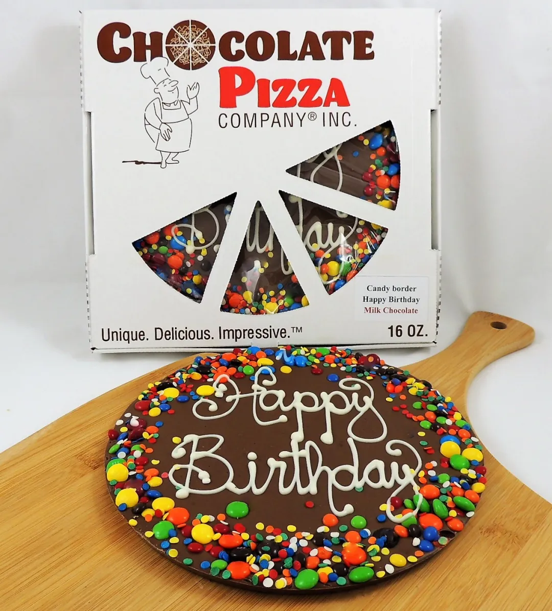 Chocolate Pizza - Happy Birthday