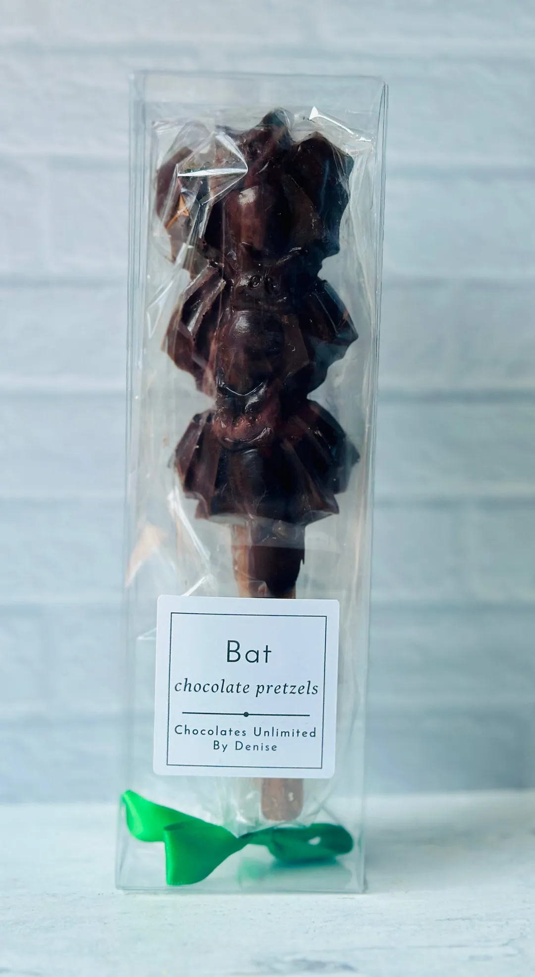 Bat Chocolate Covered Pretzels