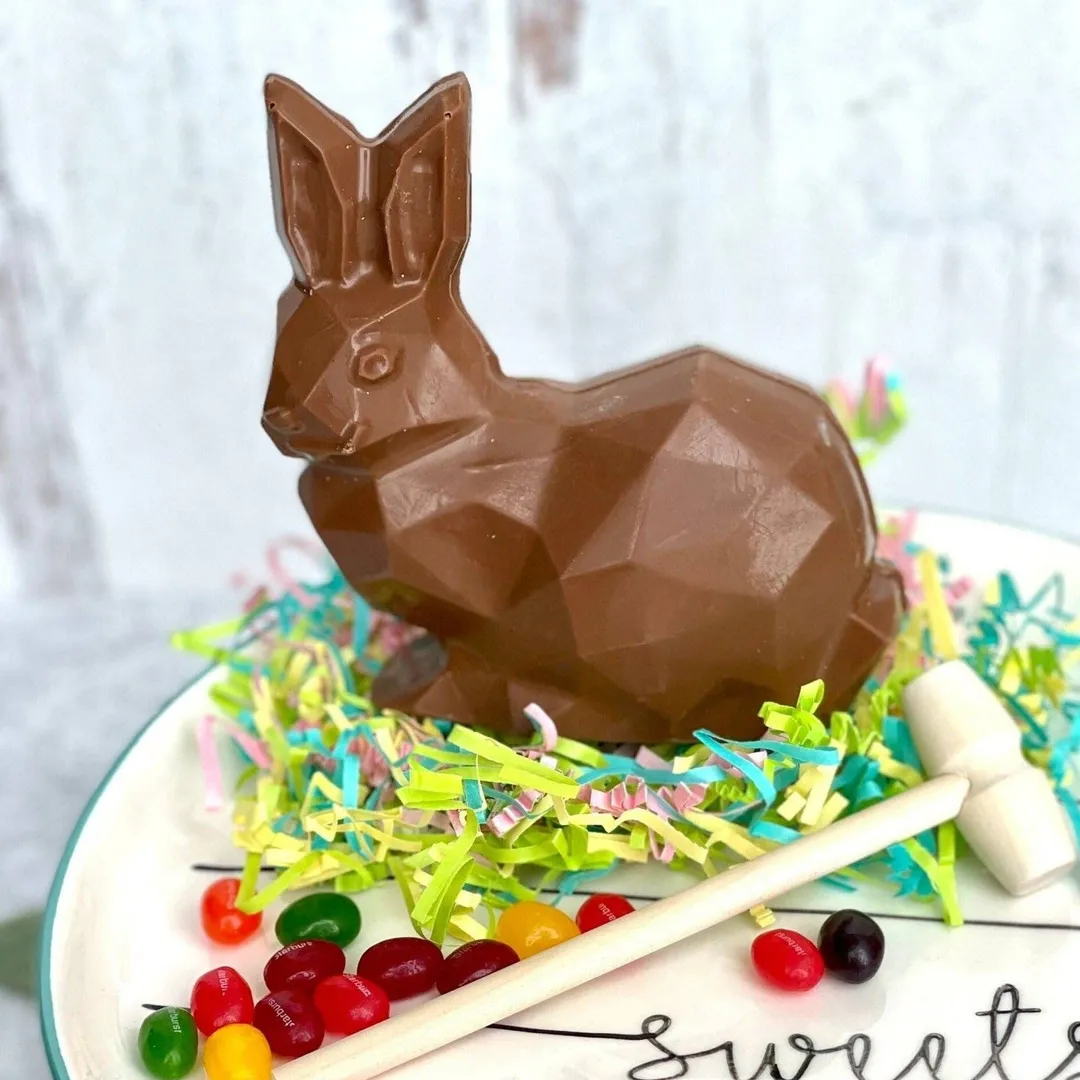 Breakable Chocolate Easter Bunny (Coco) variant