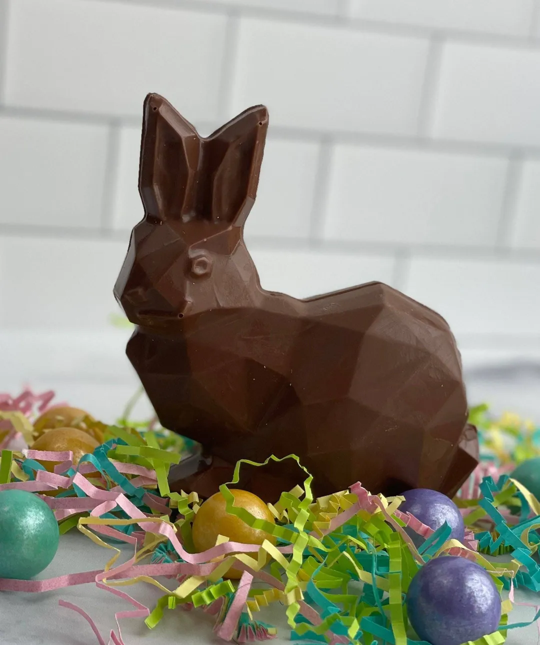 Breakable Chocolate Easter Bunny (Coco) variant