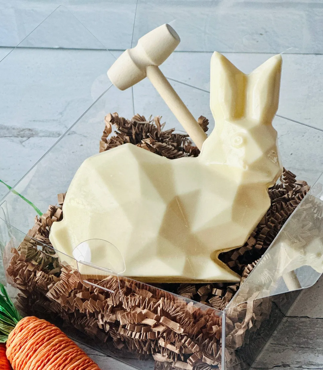 Breakable Chocolate Easter Bunny (Coco) variant