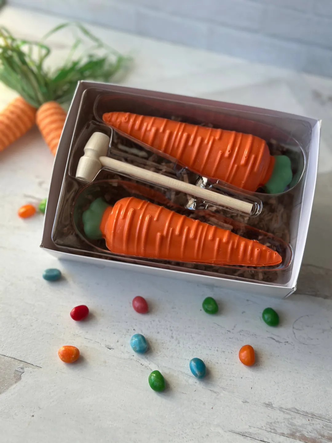 Breakable Easter Carrot Gift Box (Set of 2)