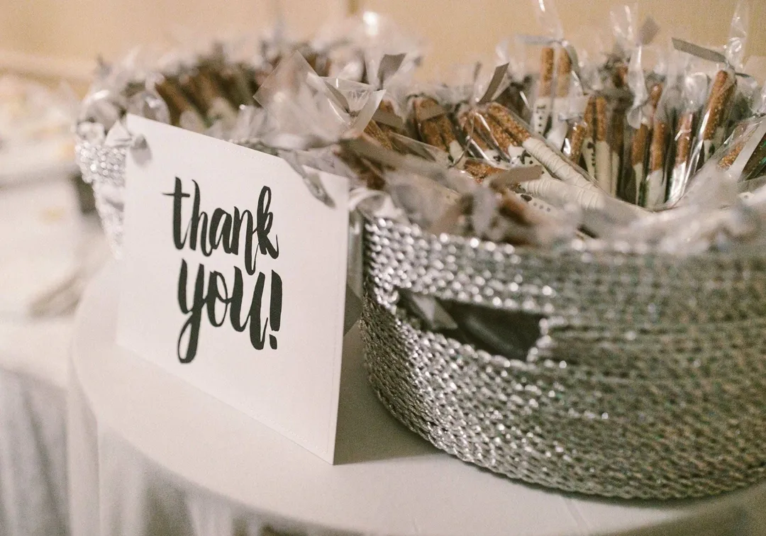 Bride & Groom Chocolate Covered Pretzels Pretzels (Set of 2)