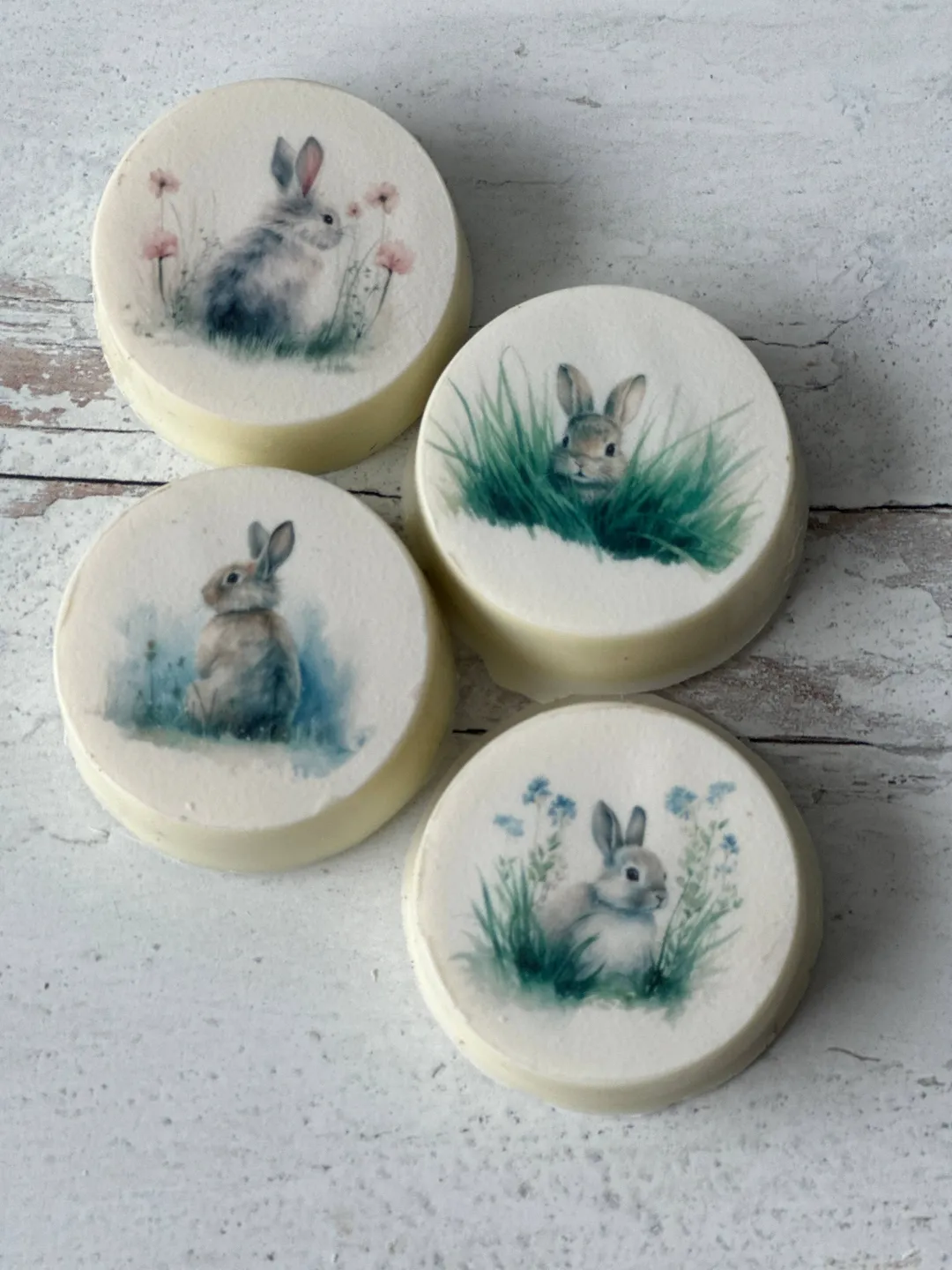 Bunny Chocolate covered Cookie Box