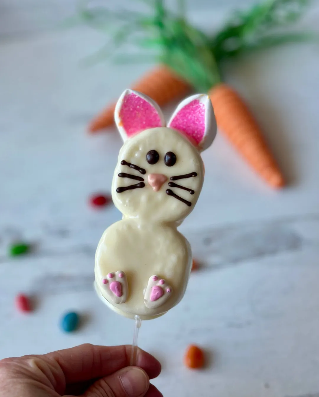 Bunny Marshmallow Lollipop 
