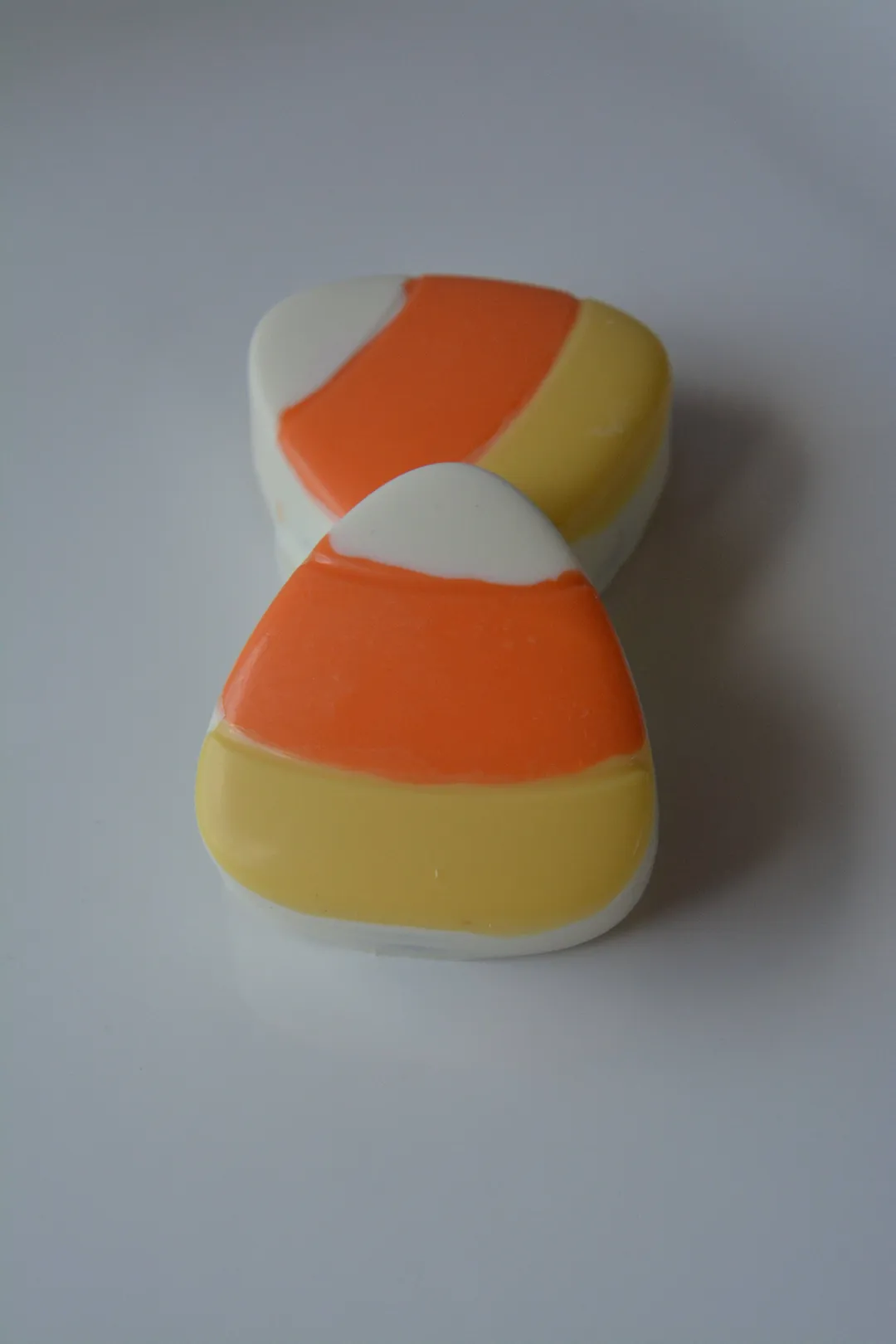 Candy Corn shaped Chocolate Covered Oreo