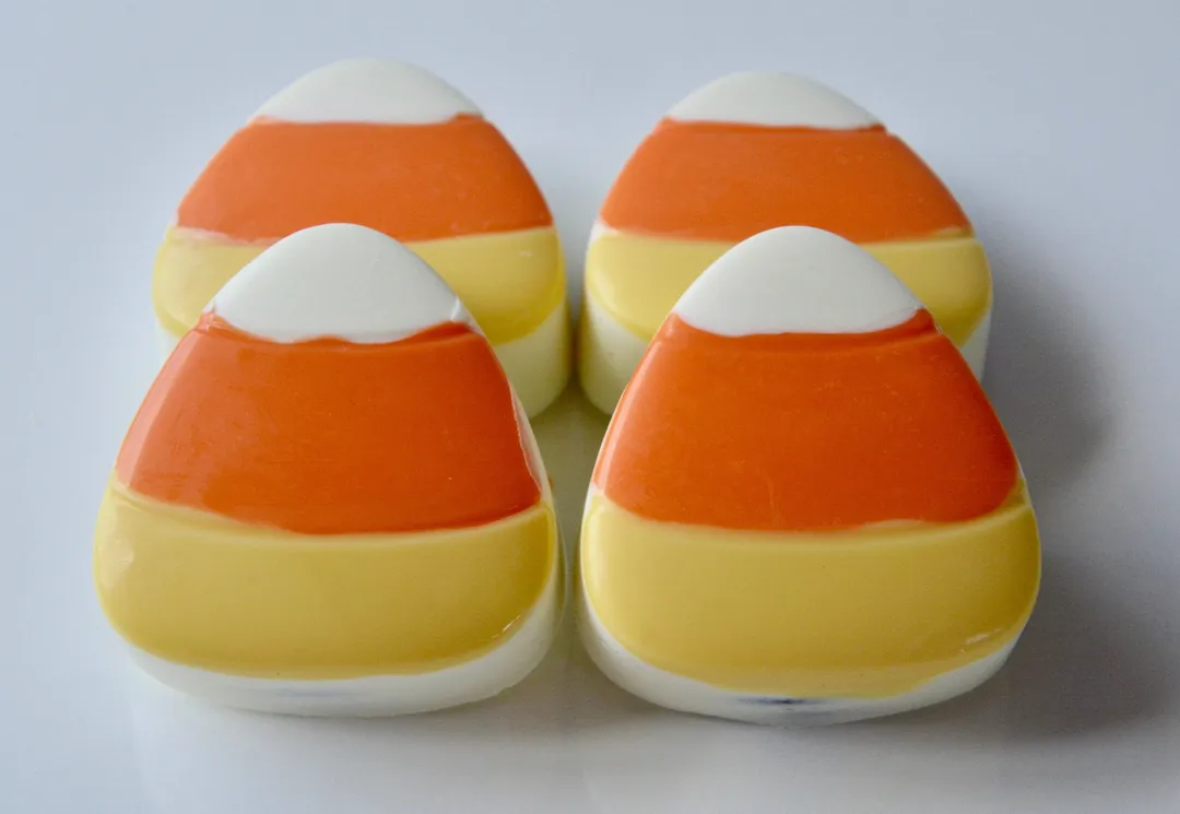 Candy Corn shaped Chocolate Covered Oreo