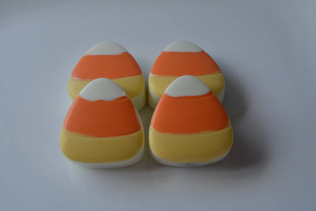 Candy Corn shaped Chocolate Covered Oreo