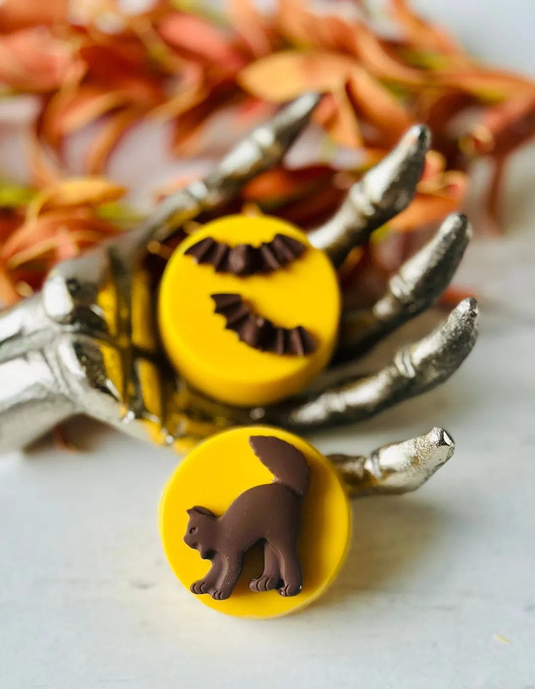 Cats & Bats Halloween Chocolate Covered Oreos 