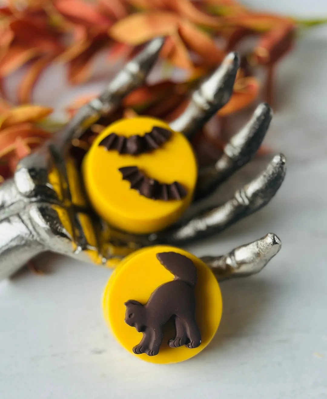 Cats & Bats Halloween Chocolate Covered Oreos 