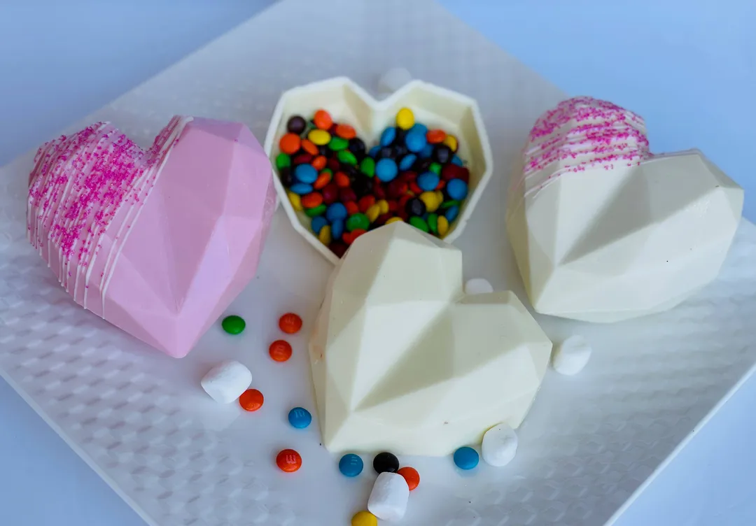 Chocolate Breakable Heart, Valentines Day