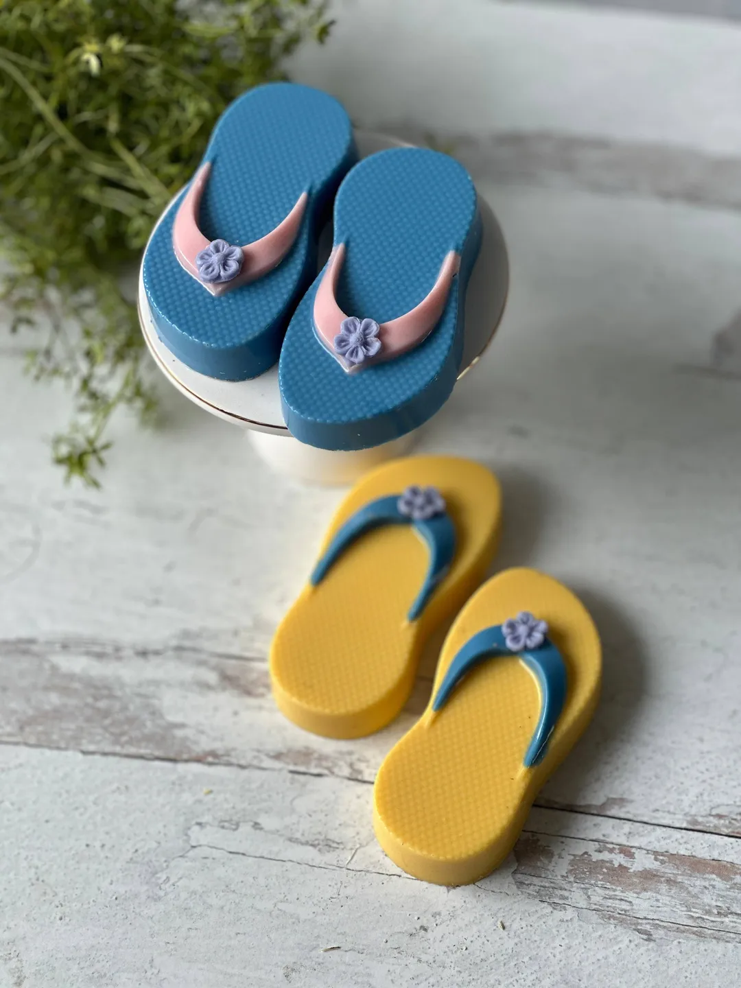 Chocolate Flip Flops